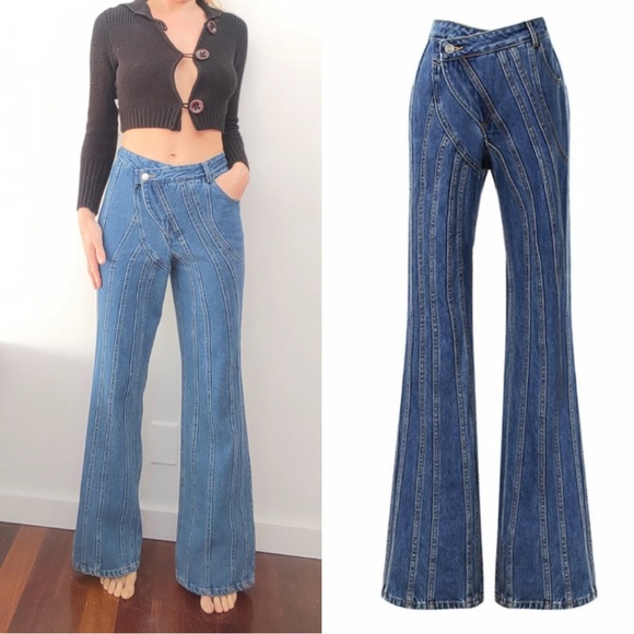 Tatiama Flare Vintage Jeans - Picture 2 of 6